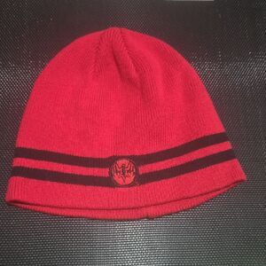 Bacardi Rum Red and Black Beanie Hat